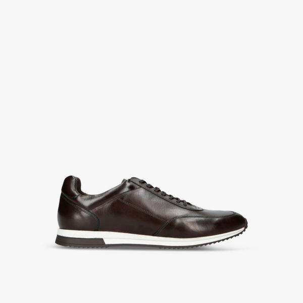 Кожаные низкие кеды bannister с отстрочкой в тон Loake, коричневый
Кожаные низкие кеды bannister с отстрочкой в тон Loake, коричневый