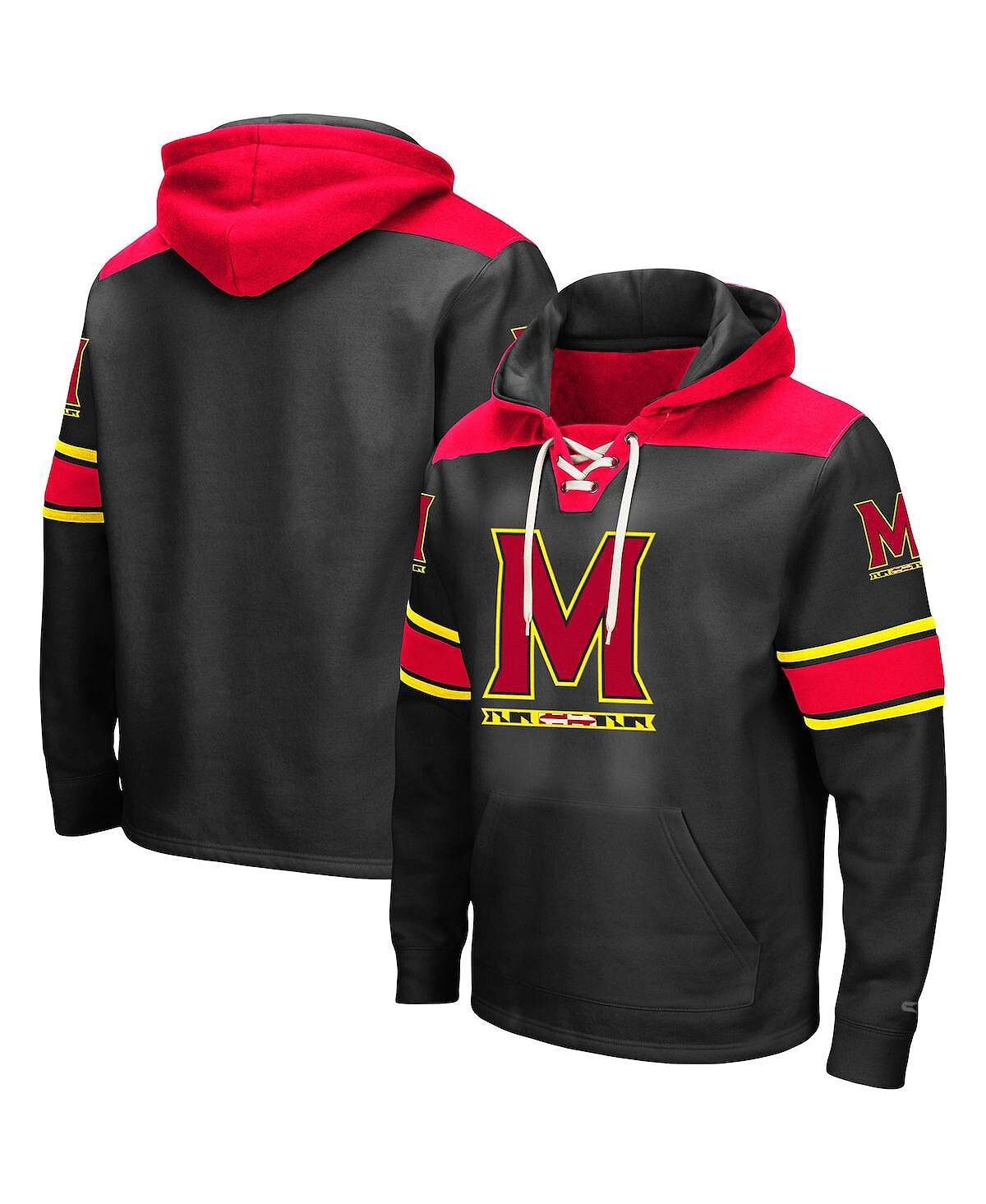 Мужской черный пуловер с капюшоном и логотипом Maryland Terrapins 2.0 на шнуровке Colosseum
Мужской черный пуловер с капюшоном и логотипом Maryland Terrapins 2.0 на шнуровке Colosseum