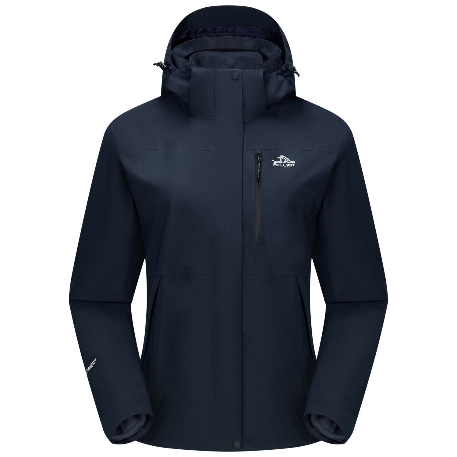 PELLIOT Ветровка женская водонепроницаемая ветрозащитная дышащая износостойкая термоизолирующая быстросохнущая, Navy Blue-Women's
PELLIOT Ветровка женская водонепроницаемая ветрозащитная дышащая износостойкая термоизолирующая быстросохнущая, Navy Blue-Women's