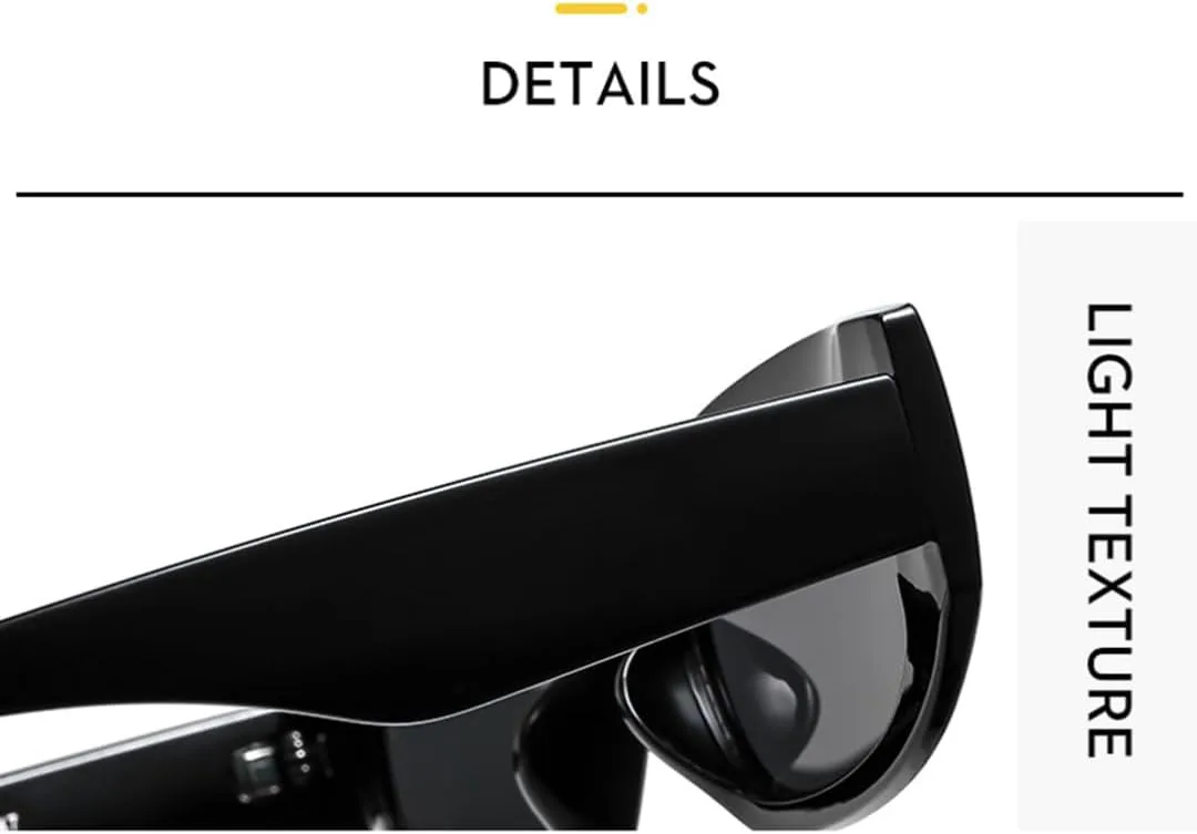 Модные ретро-солнцезащитные очки маленького овального размера для женщин и мужчин, металлические, класса люкс, защита от УФ-излучения UV400 TOIPASTN, Leopard Blue
Модные ретро-солнцезащитные очки маленького овального размера для женщин и мужчин, металлические, класса люкс, защита от УФ-излучения UV400 TOIPASTN, Leopard Blue