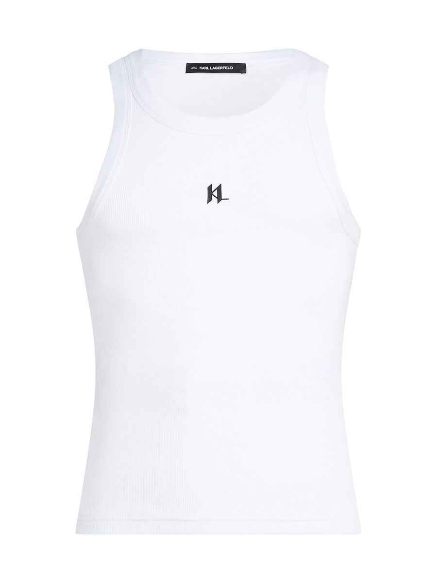 Майка Karl Lagerfeld, белый 
Майка Karl Lagerfeld, белый