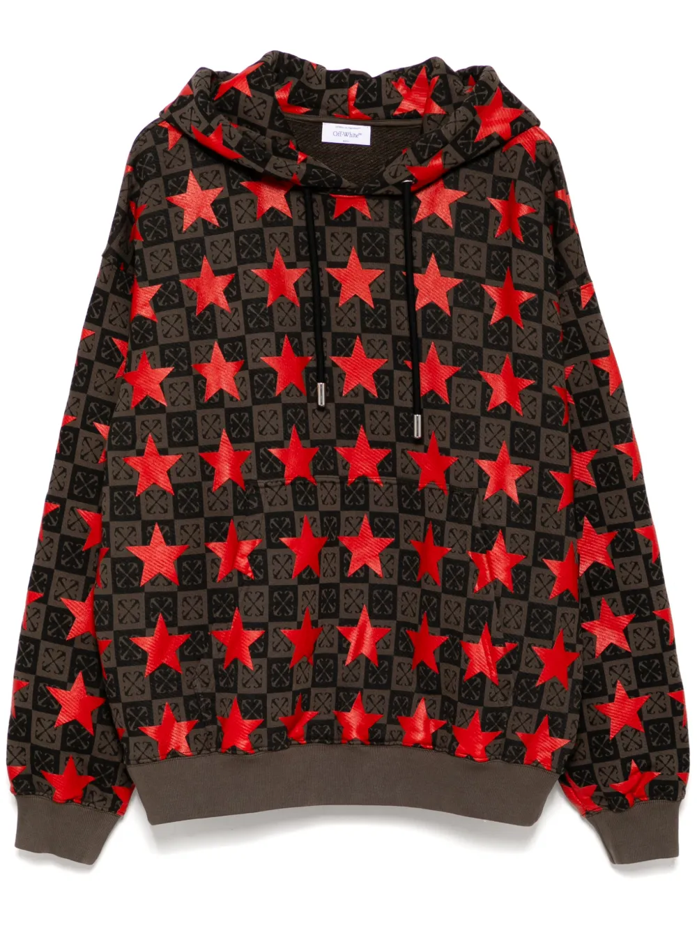 Худи с принтом OFF-WHITE, коричневый
Худи с принтом OFF-WHITE, коричневый