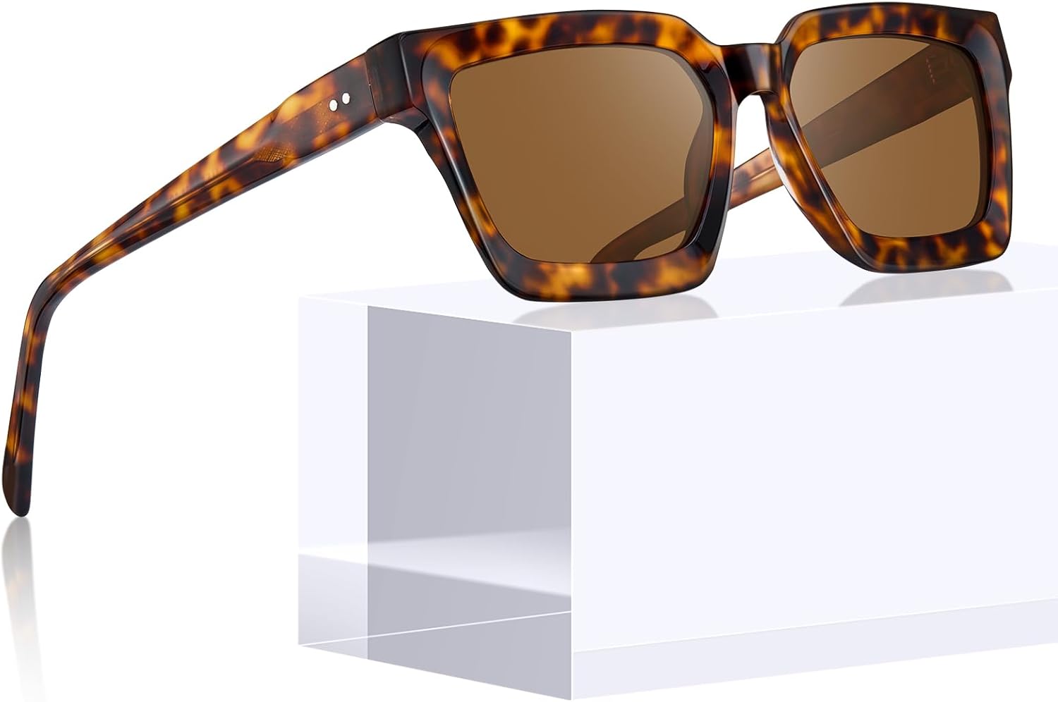 Модные поляризованные солнцезащитные очки AVAWAY для женщин с защитой UV400, квадратные, из ацетата, унисекс, с антибликовым покрытием, подходят для вождения и путешествий, 06:tortoiseshell Frame & Tea Lenses
Модные поляризованные солнцезащитные очки AVAWAY для женщин с защитой UV400, квадратные, из ацетата, унисекс, с антибликовым покрытием, подходят для вождения и путешествий, 06:tortoiseshell Frame & Tea Lenses