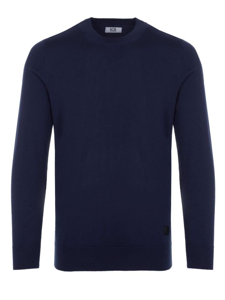Мужской свитер с круглым вырезом синего цвета Iceberg
Мужской свитер с круглым вырезом синего цвета Iceberg