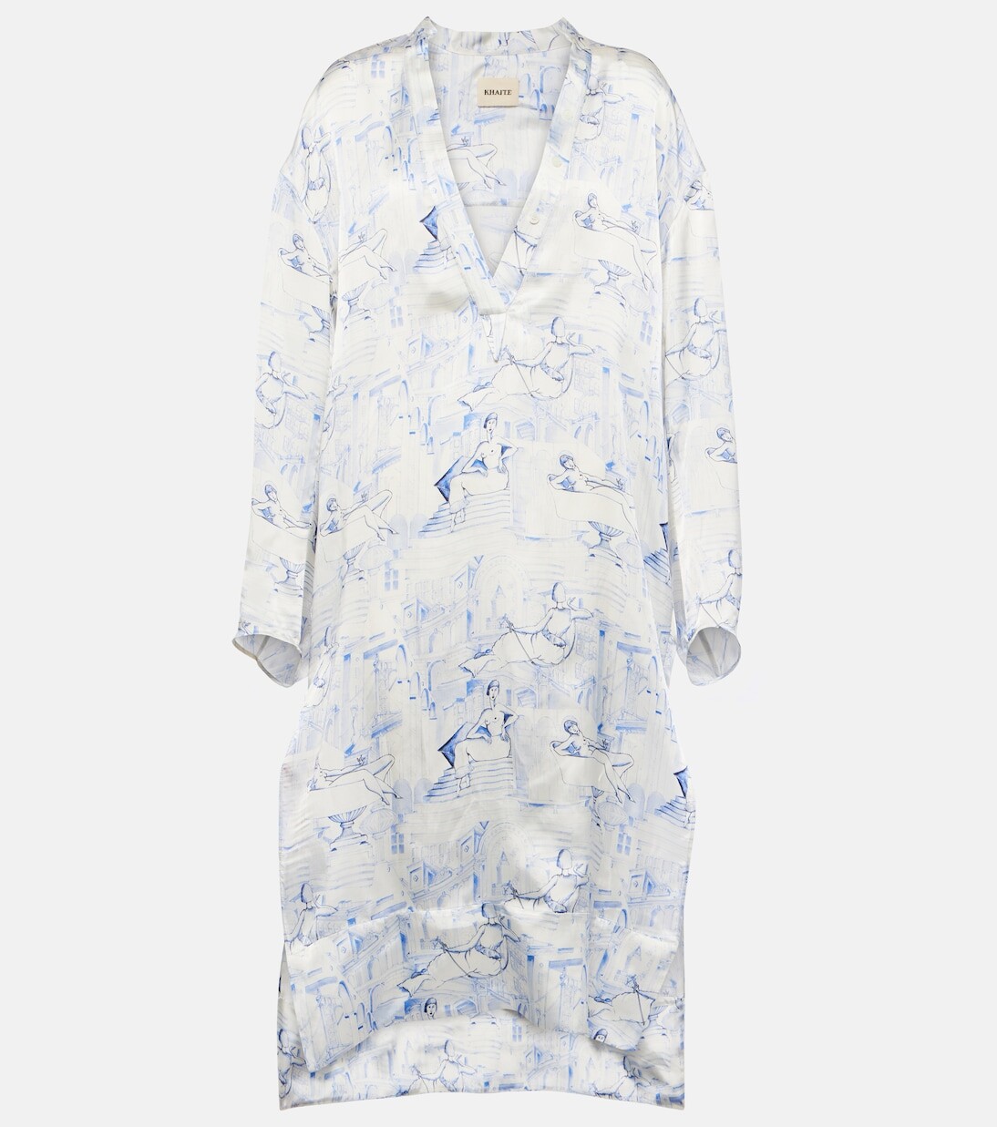 Платье миди с принтом brom Khaite, синий
Платье миди с принтом brom Khaite, синий