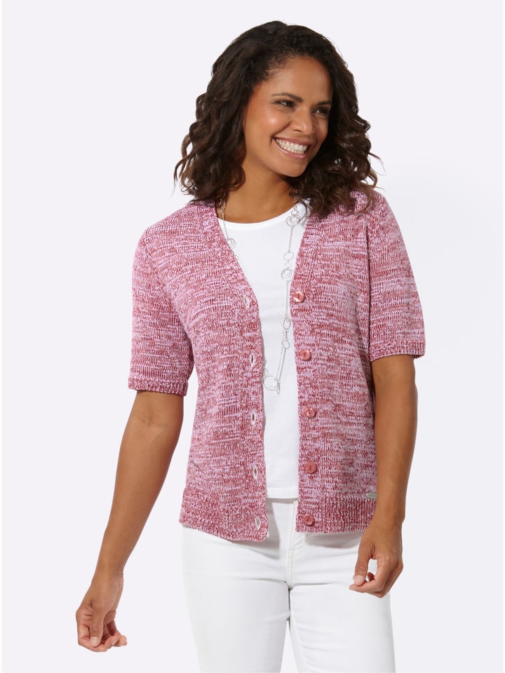 Кардиган цвета фламинго-меланж WITT WEIDEN
Кардиган цвета фламинго-меланж WITT WEIDEN