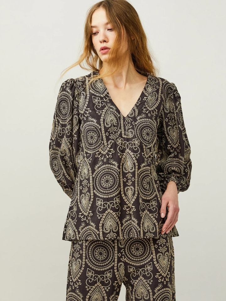 Odd Molly Рубашка Гейл в глубоком асфальте
Odd Molly Рубашка Гейл в глубоком асфальте