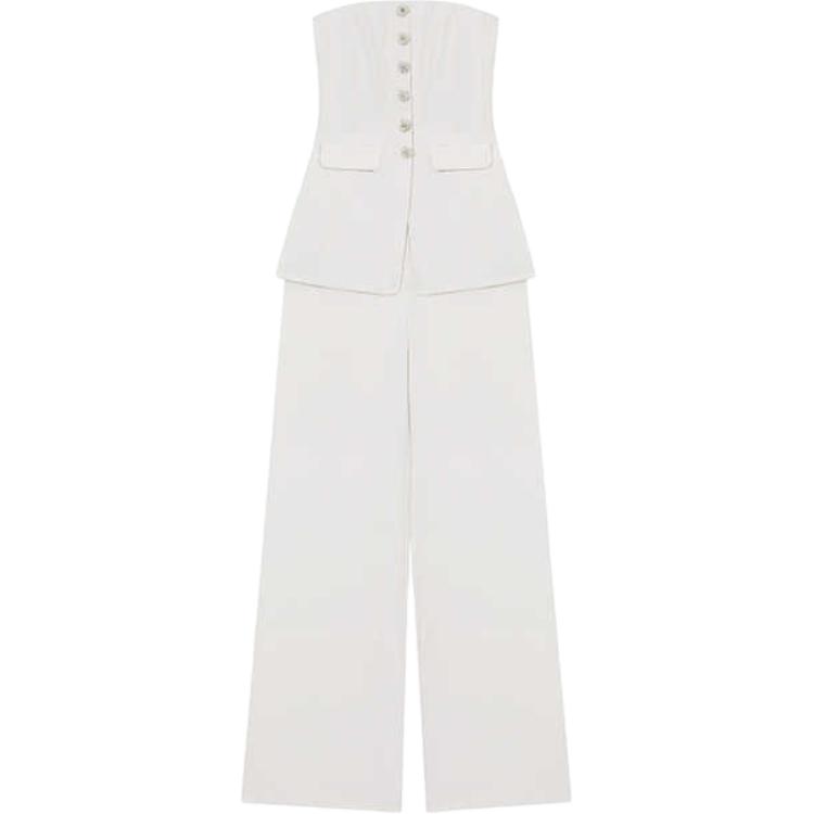 Селфи Комбинезон Женский Слоновая Кость Белый Self-portrait
Селфи Комбинезон Женский Слоновая Кость Белый Self-portrait