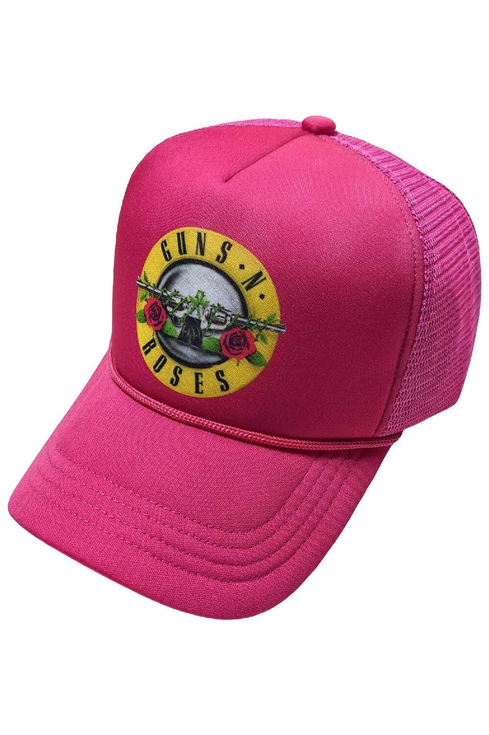 Бейсболка Trucker Classic Band с логотипом Guns N Roses, розовый
Бейсболка Trucker Classic Band с логотипом Guns N Roses, розовый