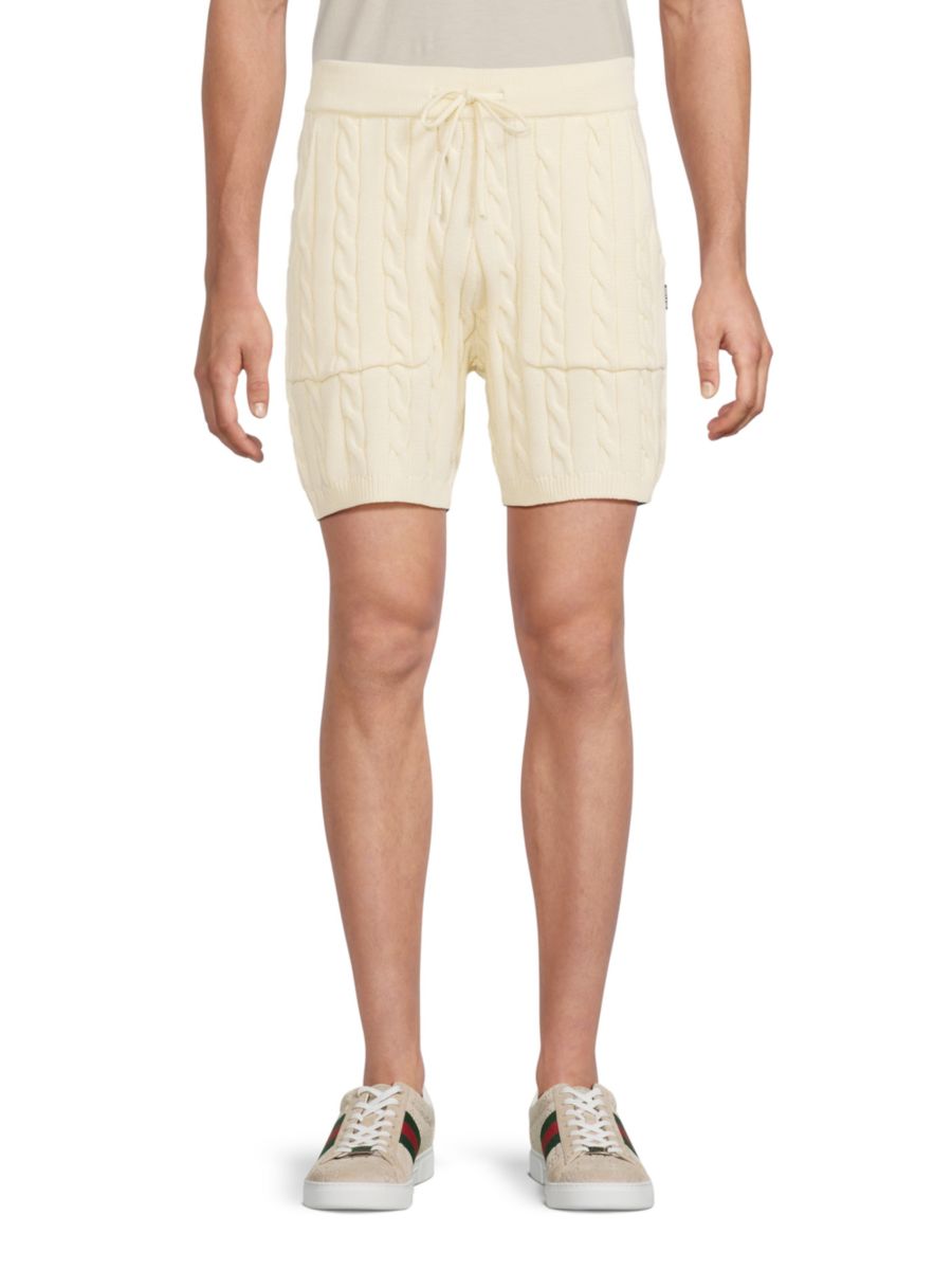 Хлопковые шорты с косичной вязкой Krost, цвет Snow White
Хлопковые шорты с косичной вязкой Krost, цвет Snow White