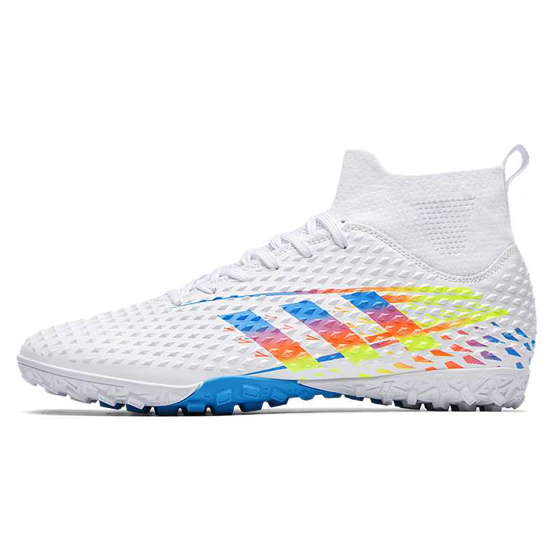 Kuding Унисекс футбольные бутсы высокие белые лунный свет/аква/черный белый искусственный газон, цвет White Turf
Kuding Унисекс футбольные бутсы высокие белые лунный свет/аква/черный белый искусственный газон, цвет White Turf