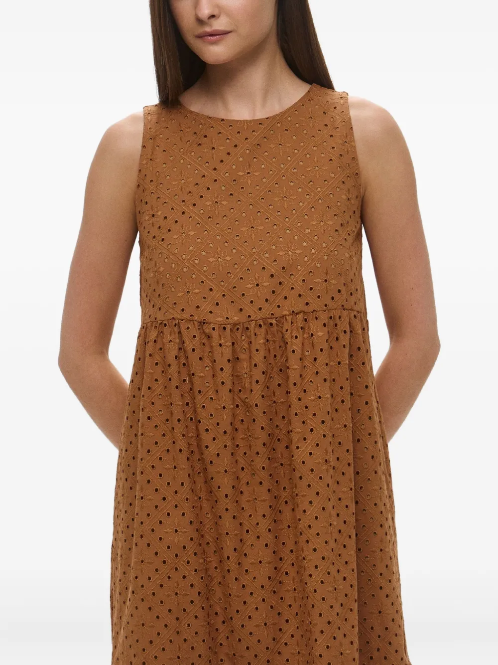 Платье с вышивкой "ришелье" и ярусами Marella, коричневый
Платье с вышивкой "ришелье" и ярусами Marella, коричневый