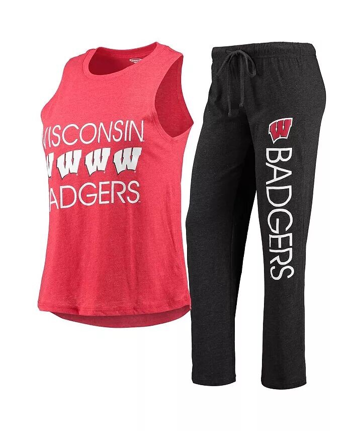 Женский черный, красный Wisconsin Badgers майка и штаны спальный комплект Concepts Sport
Женский черный, красный Wisconsin Badgers майка и штаны спальный комплект Concepts Sport