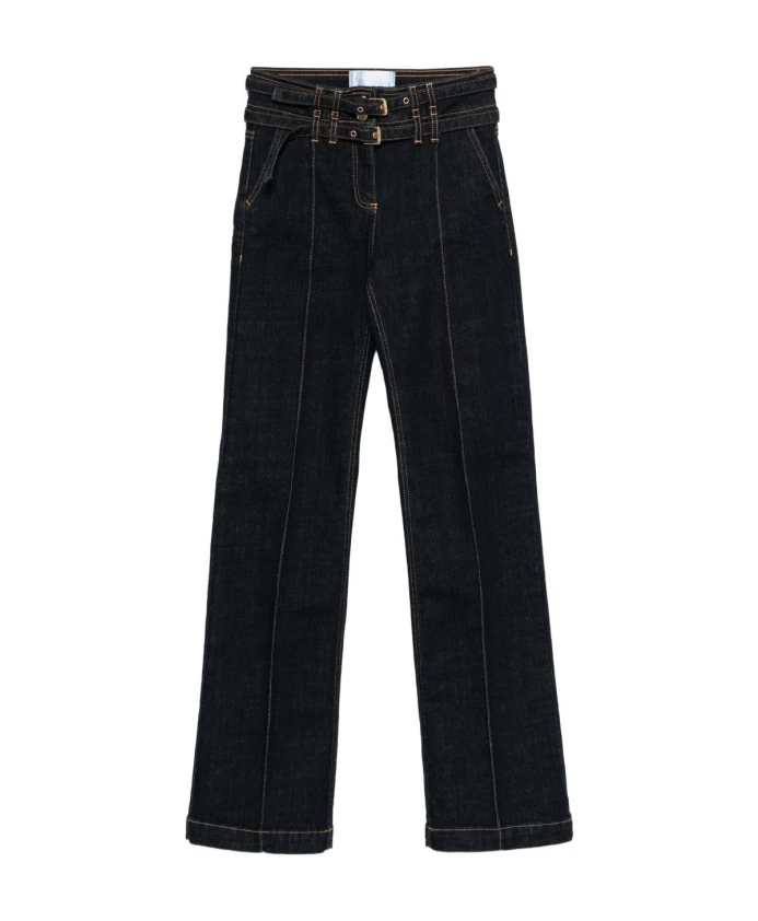 Джинсы с двойным поясом Blugirl, синий
Джинсы с двойным поясом Blugirl, синий