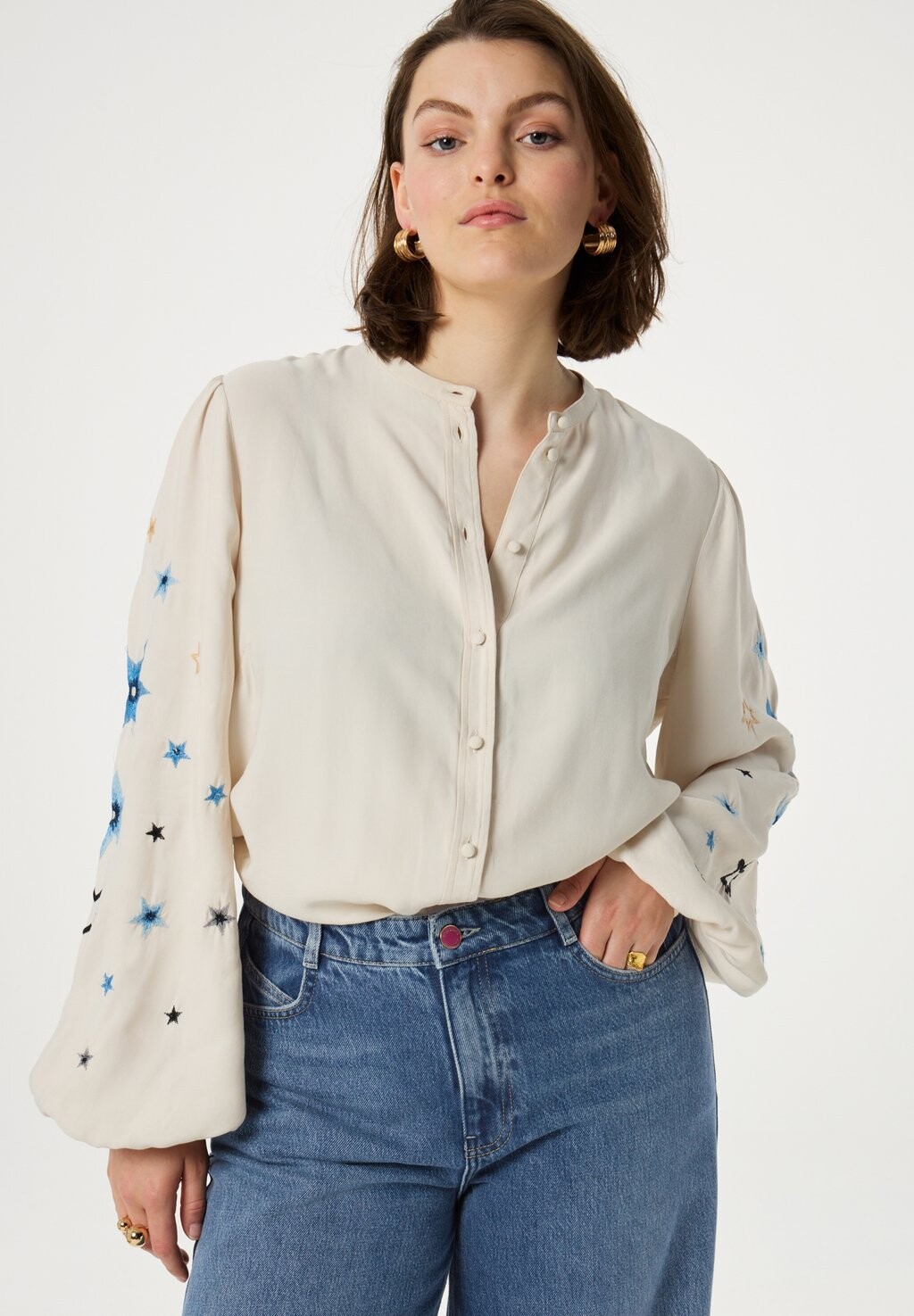 Блуза Fabienne Chapot, кремовый
Блуза Fabienne Chapot, кремовый