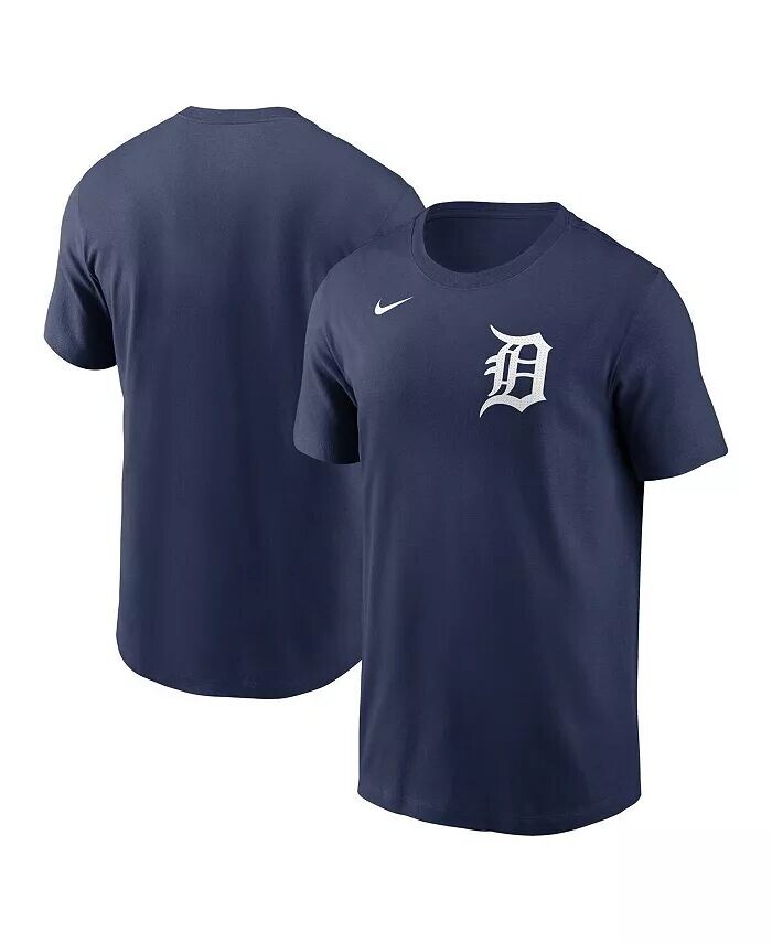 Мужская темно-синяя футболка с надписью Detroit Tigers Fuse Nike, синий
Мужская темно-синяя футболка с надписью Detroit Tigers Fuse Nike, синий