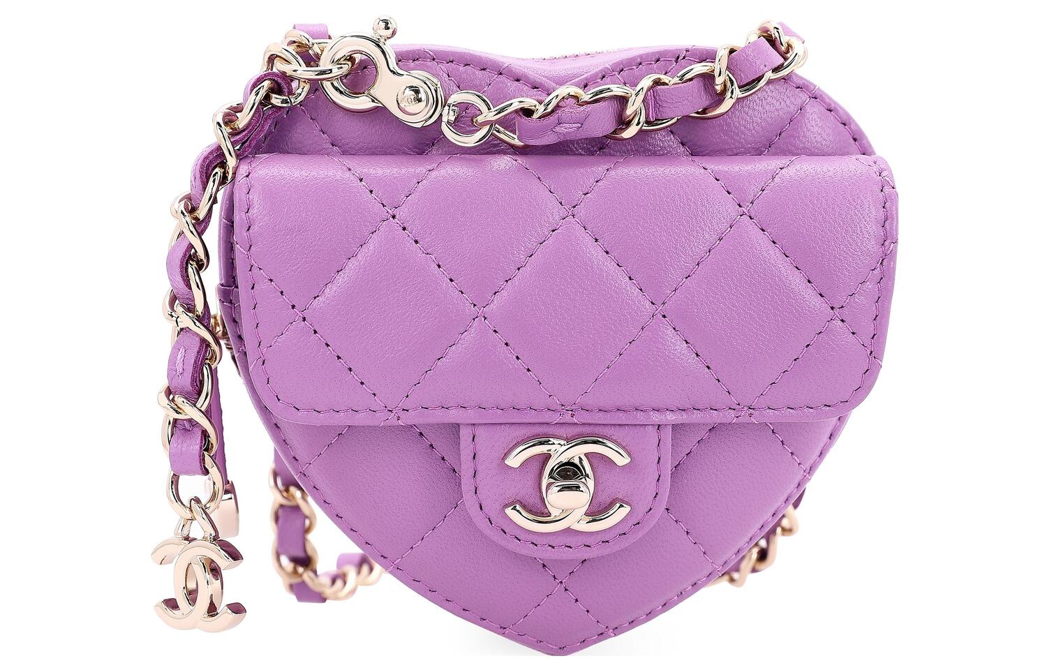 Сумка-сердце из овчины, через плечо, кроссбоди, поясная мини женская фиолетовая CHANEL
Сумка-сердце из овчины, через плечо, кроссбоди, поясная мини женская фиолетовая CHANEL