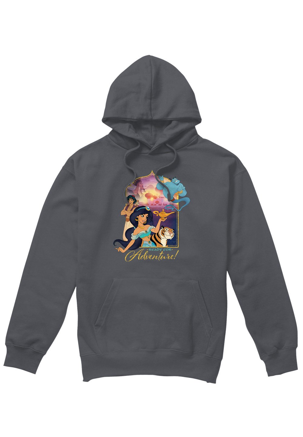 Толстовка ALADDIN JASMINE ABU RAJAH GENIE ARE READY FOR ADVENTURE Disney, антрацит
Толстовка ALADDIN JASMINE ABU RAJAH GENIE ARE READY FOR ADVENTURE Disney, антрацит