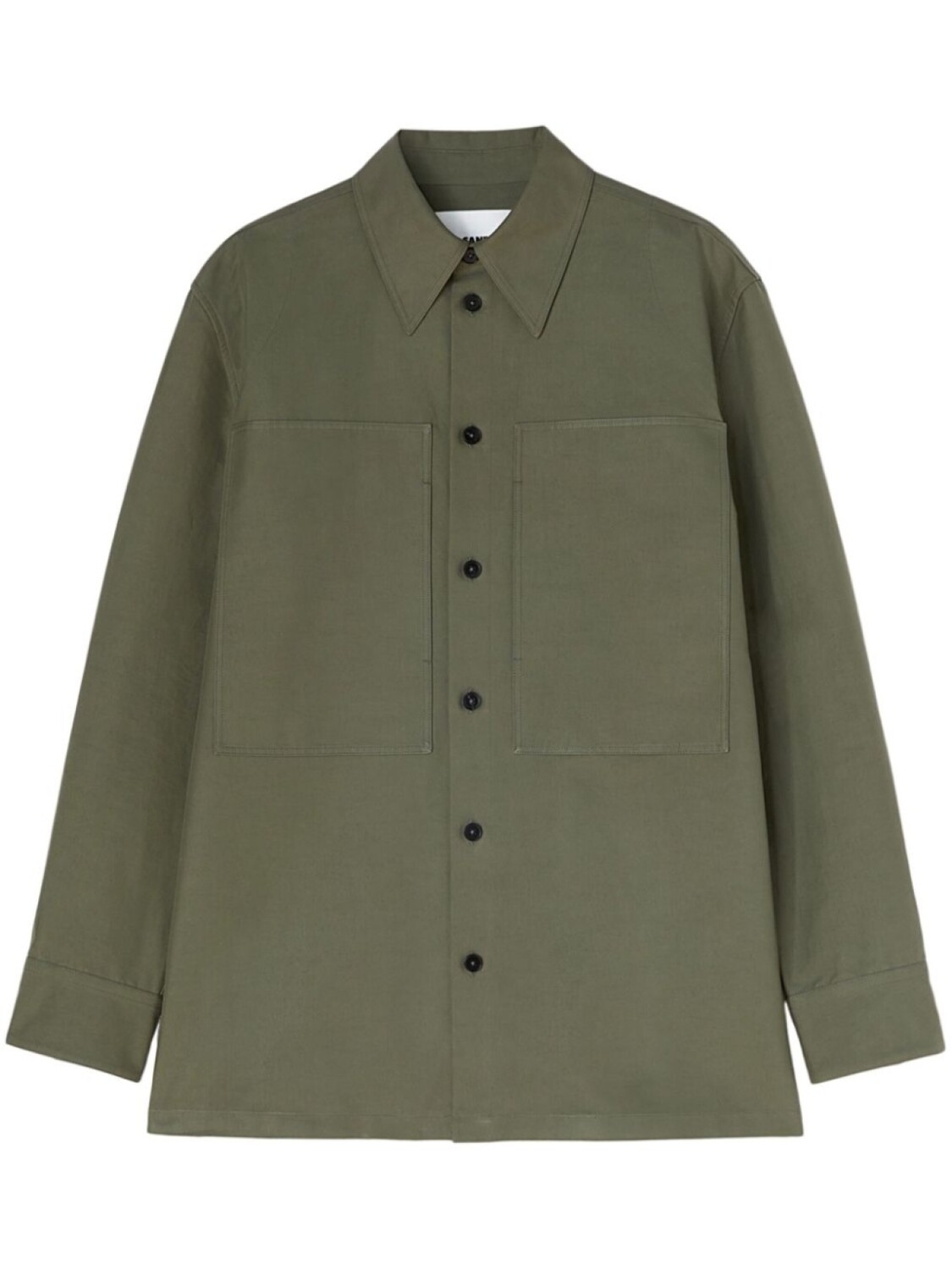 Jil Sander рубашка на пуговицах, зеленый
Jil Sander рубашка на пуговицах, зеленый