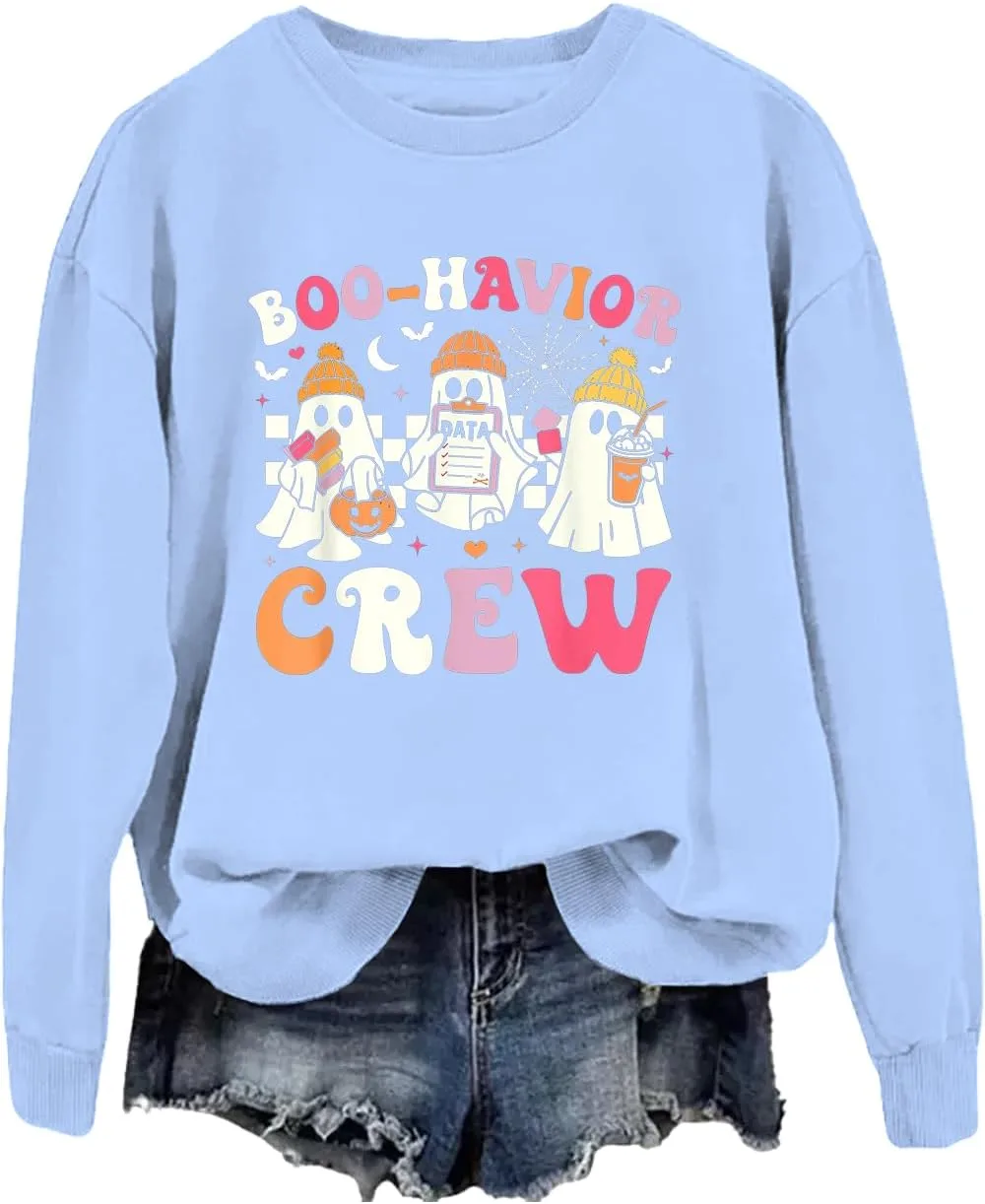 Толстовка Boo Havior Crew с принтом Ghost
Толстовка Boo Havior Crew с принтом Ghost