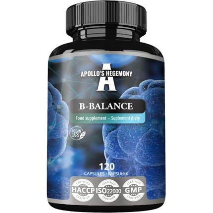 B-Balance Vegan Vitamin B Complex 120 капсул - Содержит B1, B2, B6 Apollo's Hegemony
B-Balance Vegan Vitamin B Complex 120 капсул - Содержит B1, B2, B6 Apollo's Hegemony