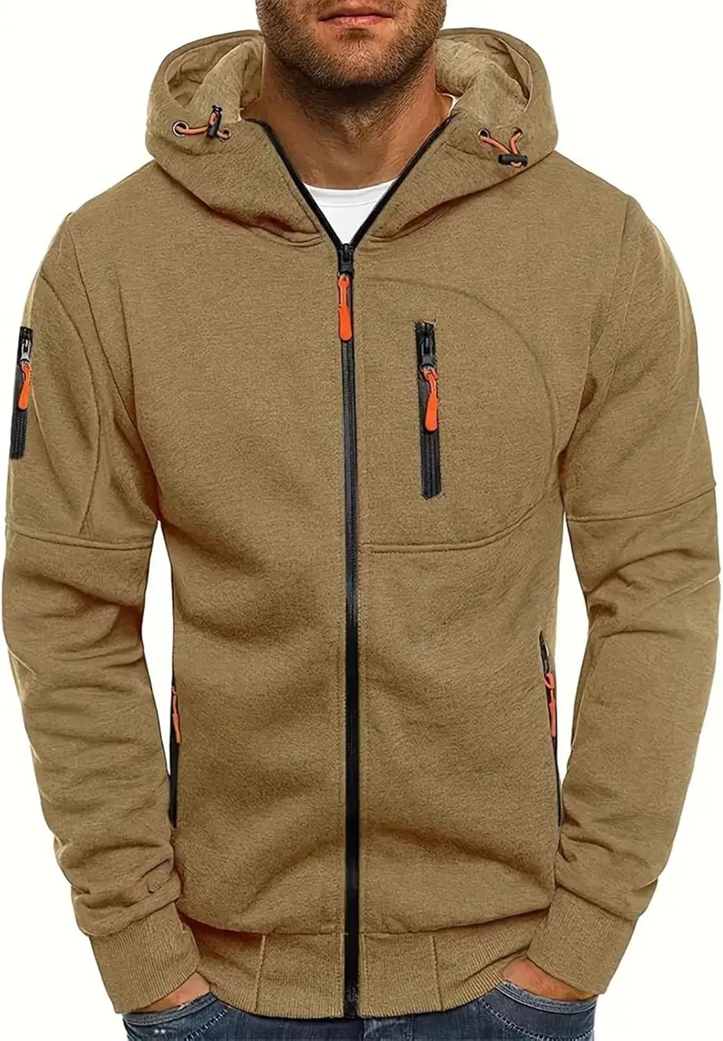 Мужская худи с молнией и карманом, slim-fit, легкая BKmyth
Мужская худи с молнией и карманом, slim-fit, легкая BKmyth