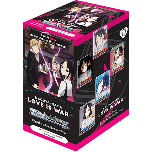 Карточная игра Weiss Schwarz: Kaguya-Sama: Love Is War (2023) – Booster Pack
Карточная игра Weiss Schwarz: Kaguya-Sama: Love Is War (2023) – Booster Pack