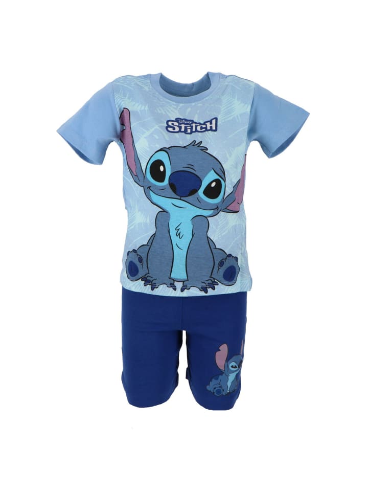 Lilo & Stitch Дышащая пижама с коротким рукавом "Лило и Стич Шортама" синего цвета
Lilo & Stitch Дышащая пижама с коротким рукавом "Лило и Стич Шортама" синего цвета