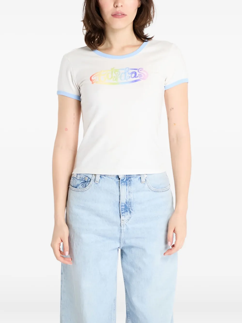 Футболка с графичным принтом из коллаборации с Jeremy Scott Adidas, белый
Футболка с графичным принтом из коллаборации с Jeremy Scott Adidas, белый