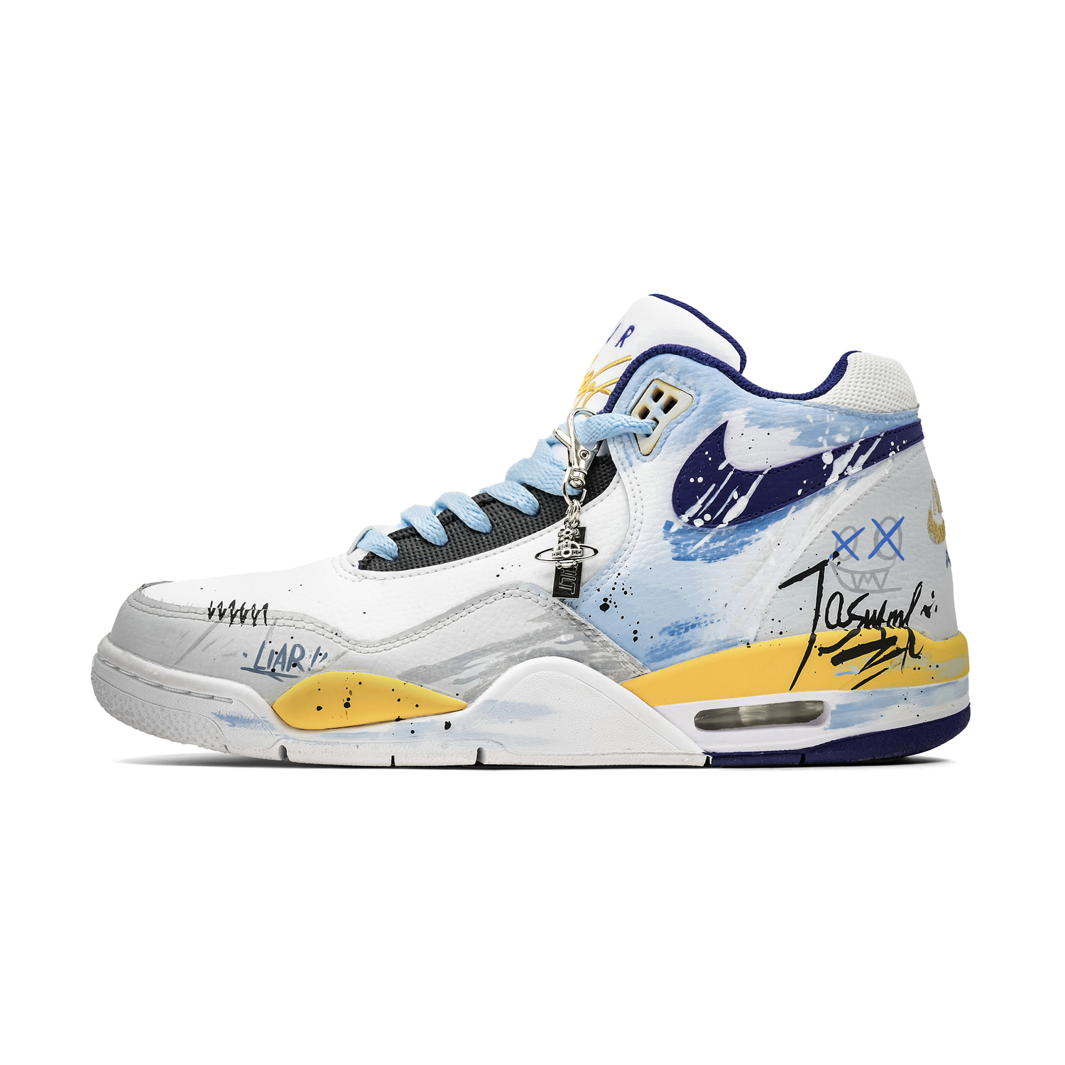 Легендарные баскетбольные кроссовки Flight Legacy Vintage мужские высокие Gray/White Nike, синий
Легендарные баскетбольные кроссовки Flight Legacy Vintage мужские высокие Gray/White Nike, синий