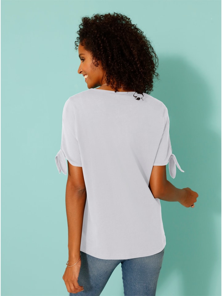 Рубашка с короткими рукавами белого цвета Sieh an!
Рубашка с короткими рукавами белого цвета Sieh an!