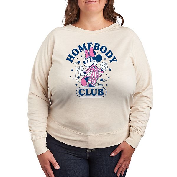 Футболка с длинным рукавом Minnie Mouse Homebody Club French Terry plus size Disney
Футболка с длинным рукавом Minnie Mouse Homebody Club French Terry plus size Disney