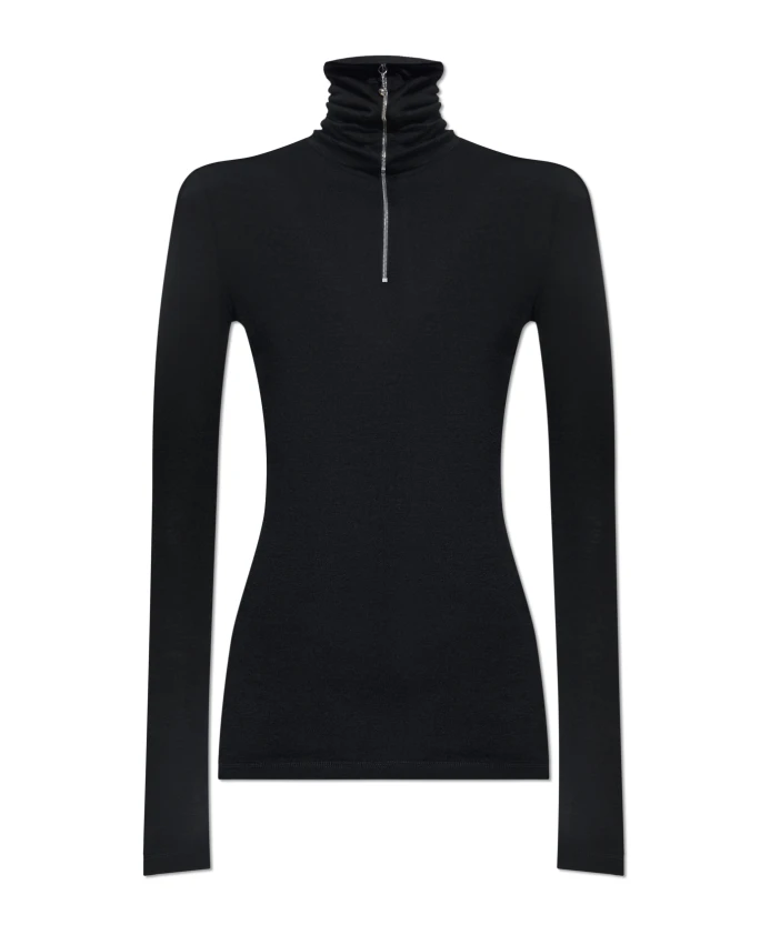 Топ со стоячим воротником Jil Sander, черный
Топ со стоячим воротником Jil Sander, черный