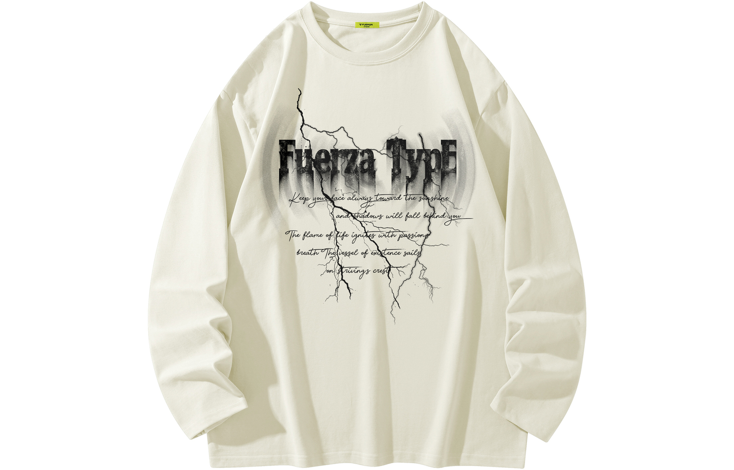 Футболка унисекс FUERZA, бежевый
Футболка унисекс FUERZA, бежевый