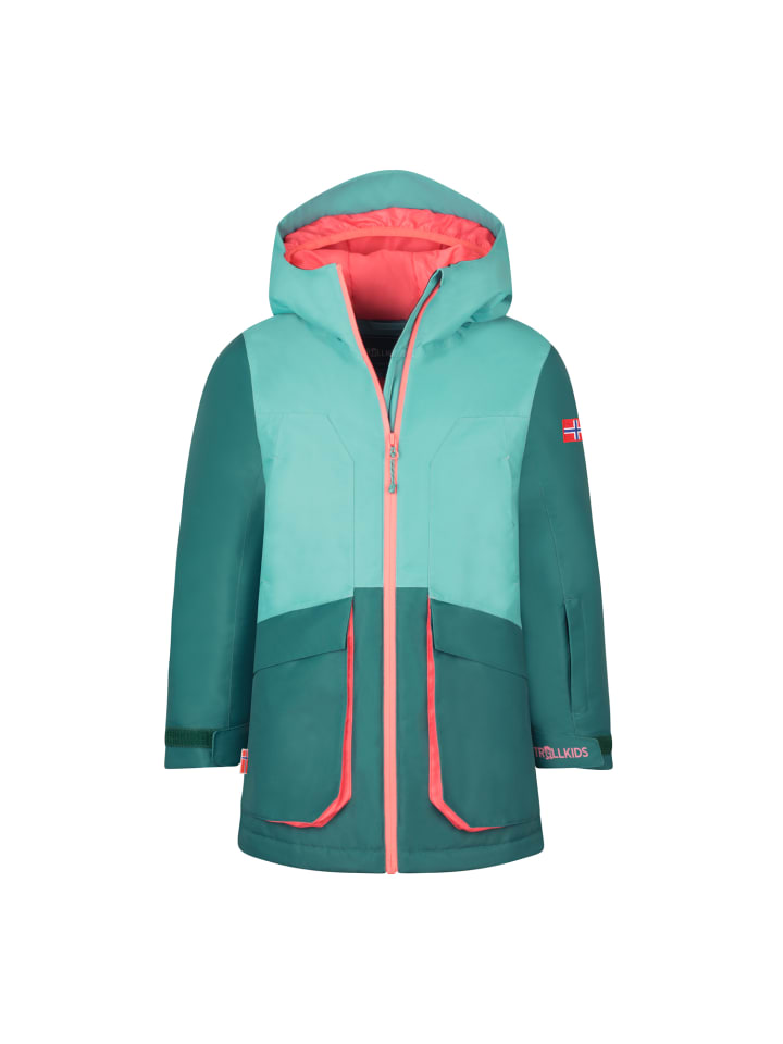 Зимняя куртка Kongsberg пыльно-бирюзового цвета Trollkids
Зимняя куртка Kongsberg пыльно-бирюзового цвета Trollkids