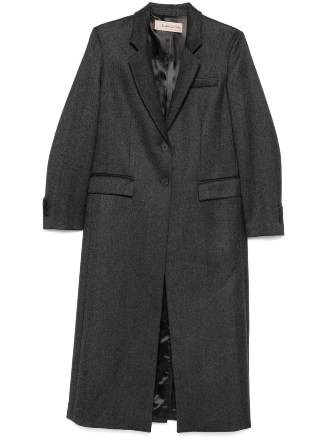 Пальто Blanca Vita с узором «ёлочка», серый
Пальто Blanca Vita с узором «ёлочка», серый