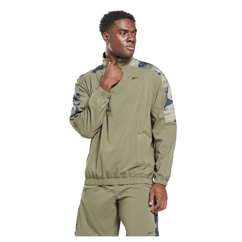 Футболка с длинным рукавом Reebok Camo, зеленый
Футболка с длинным рукавом Reebok Camo, зеленый