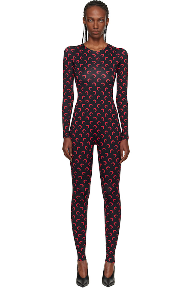 Marine Serre Комбинезон из трикотажа с принтом «Черная луна»
Marine Serre Комбинезон из трикотажа с принтом «Черная луна»