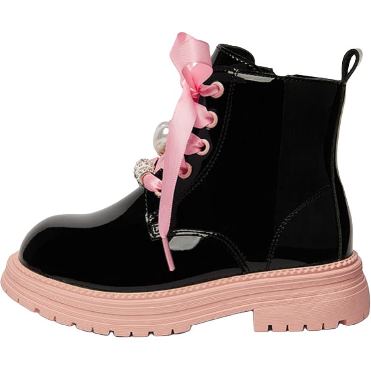 Детские кожаные ботинки для детей Snoffy, черный/розовый
Детские кожаные ботинки для детей Snoffy, черный/розовый