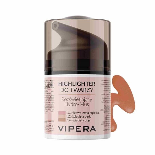 ХАЙЛАЙТЕР для лица-иллюминатор, в безвоздушном флаконе №14, светящийся коричневый цвет., Vipera
ХАЙЛАЙТЕР для лица-иллюминатор, в безвоздушном флаконе №14, светящийся коричневый цвет., Vipera