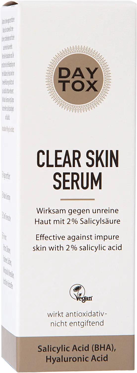 Сыворотка для лица DAYTOX Clear Skin Serum
Сыворотка для лица DAYTOX Clear Skin Serum