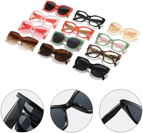 Ретро-солнцезащитные очки Polygon для женщин, модные двухцветные очки с защитой от УФ-излучения UV400 для мужчин, прозрачные линзы Ocean MTZJH, Black Clear
Ретро-солнцезащитные очки Polygon для женщин, модные двухцветные очки с защитой от УФ-излучения UV400 для мужчин, прозрачные линзы Ocean MTZJH, Black Clear