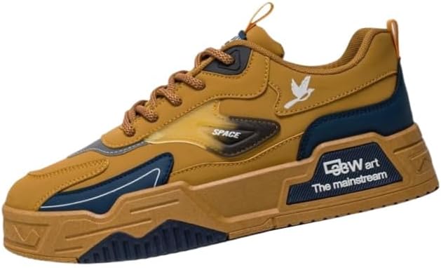 Мужские кроссовки для скейтборда с многоцветным дизайном - модные повседневные кеды для работы, вождения и бизнес-спортивного стиля Fusecottc, хаки
Мужские кроссовки для скейтборда с многоцветным дизайном - модные повседневные кеды для работы, вождения и бизнес-спортивного стиля Fusecottc, хаки