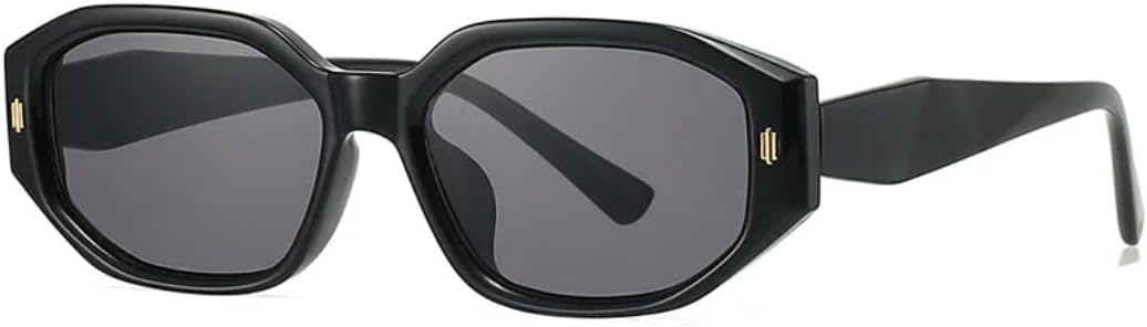 Модные солнцезащитные очки Polygon Square для женщин с защитой от УФ-излучения UV400, в стиле ретро с заклепками, для мужчин с градиентным переходом цвета TVTBBVV, Black Grey
Модные солнцезащитные очки Polygon Square для женщин с защитой от УФ-излучения UV400, в стиле ретро с заклепками, для мужчин с градиентным переходом цвета TVTBBVV, Black Grey