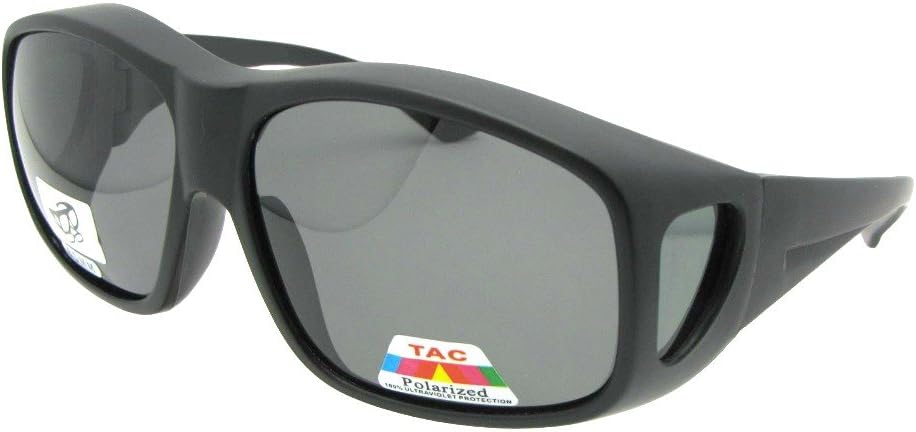 Очень большие, облегающие, поляризованные солнцезащитные очки для мужчин с защитой от УФ-излучения - Боковые щитки для солнцезащитных очков F19 Sunglass Rage, Flat Black Medium Dark Gray Lens
Очень большие, облегающие, поляризованные солнцезащитные очки для мужчин с защитой от УФ-излучения - Боковые щитки для солнцезащитных очков F19 Sunglass Rage, Flat Black Medium Dark Gray Lens