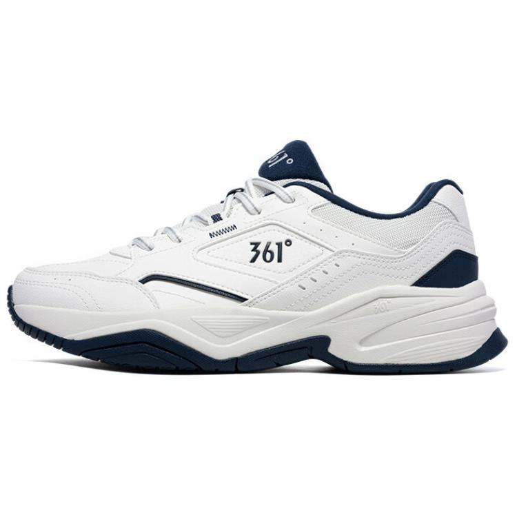 361° Кроссовки Life Collection с противоскользящим и износостойким дышащим верхом, мужские, белые, синие
361° Кроссовки Life Collection с противоскользящим и износостойким дышащим верхом, мужские, белые, синие