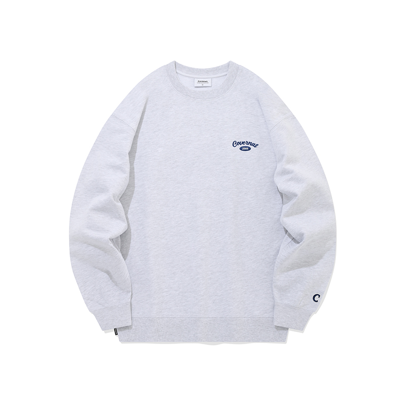 COVERNAT Свитшот унисекс серый белый
COVERNAT Свитшот унисекс серый белый