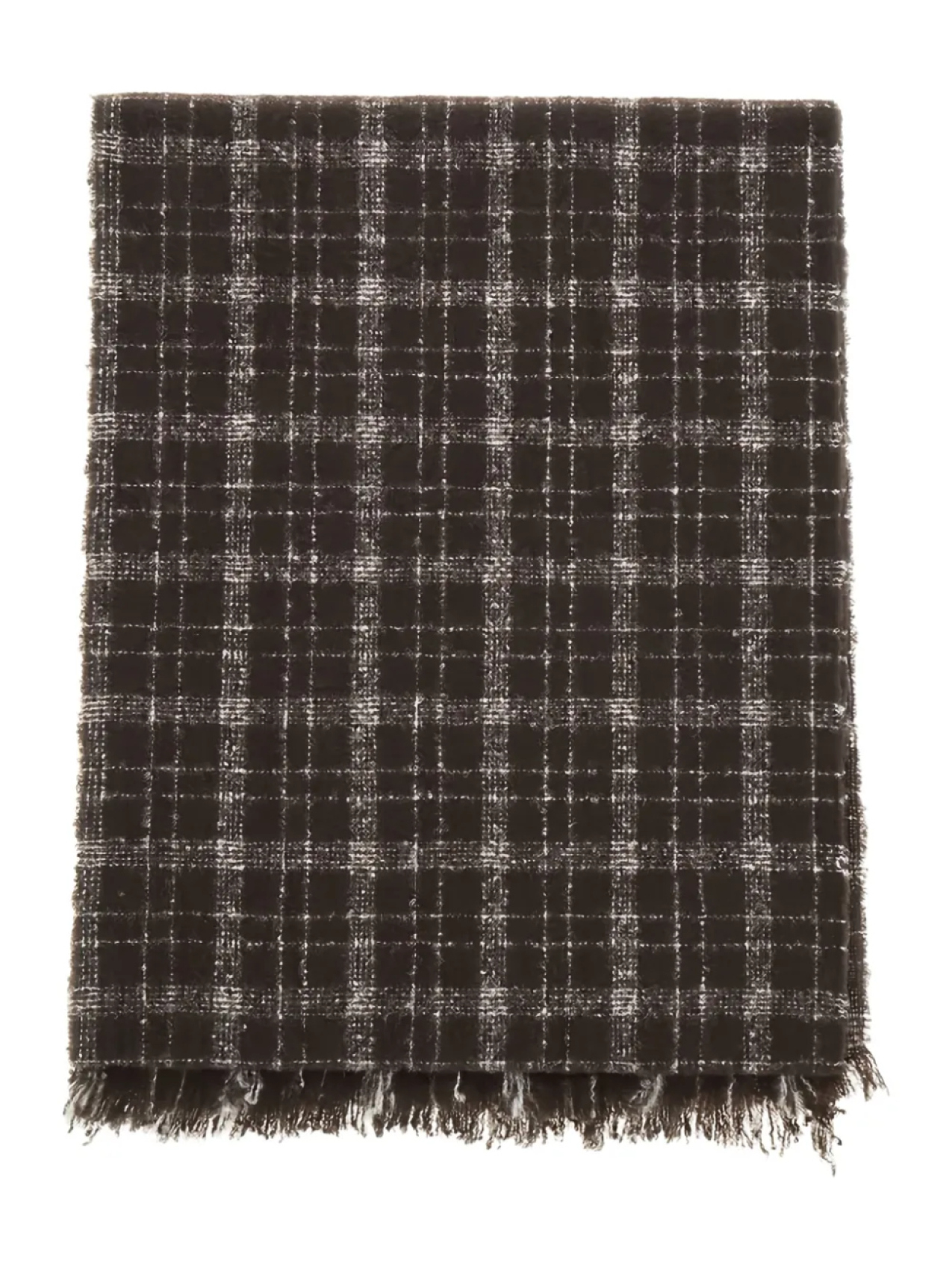 Шарф с клетчатым принтом Destin, коричневый
Шарф с клетчатым принтом Destin, коричневый