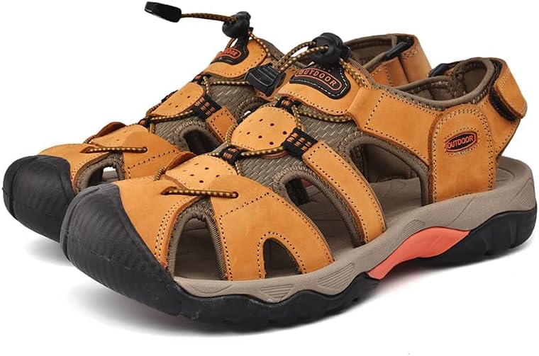 Мужские сандалии AQIXIDX для походов и вождения, повседневная мода, спортивные пляжные туфли, с закрытым носком, легкие, дышащие водные сандалии, летняя обувь для путешествий на открытом воздухе, золотой
Мужские сандалии AQIXIDX для походов и вождения, повседневная мода, спортивные пляжные туфли, с закрытым носком, легкие, дышащие водные сандалии, летняя обувь для путешествий на открытом воздухе, золотой