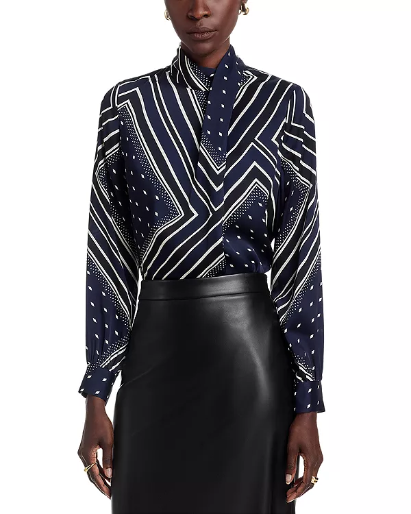 Топ с перекрестным вырезом от Jaden Elie Tahari, мультиколор
Топ с перекрестным вырезом от Jaden Elie Tahari, мультиколор